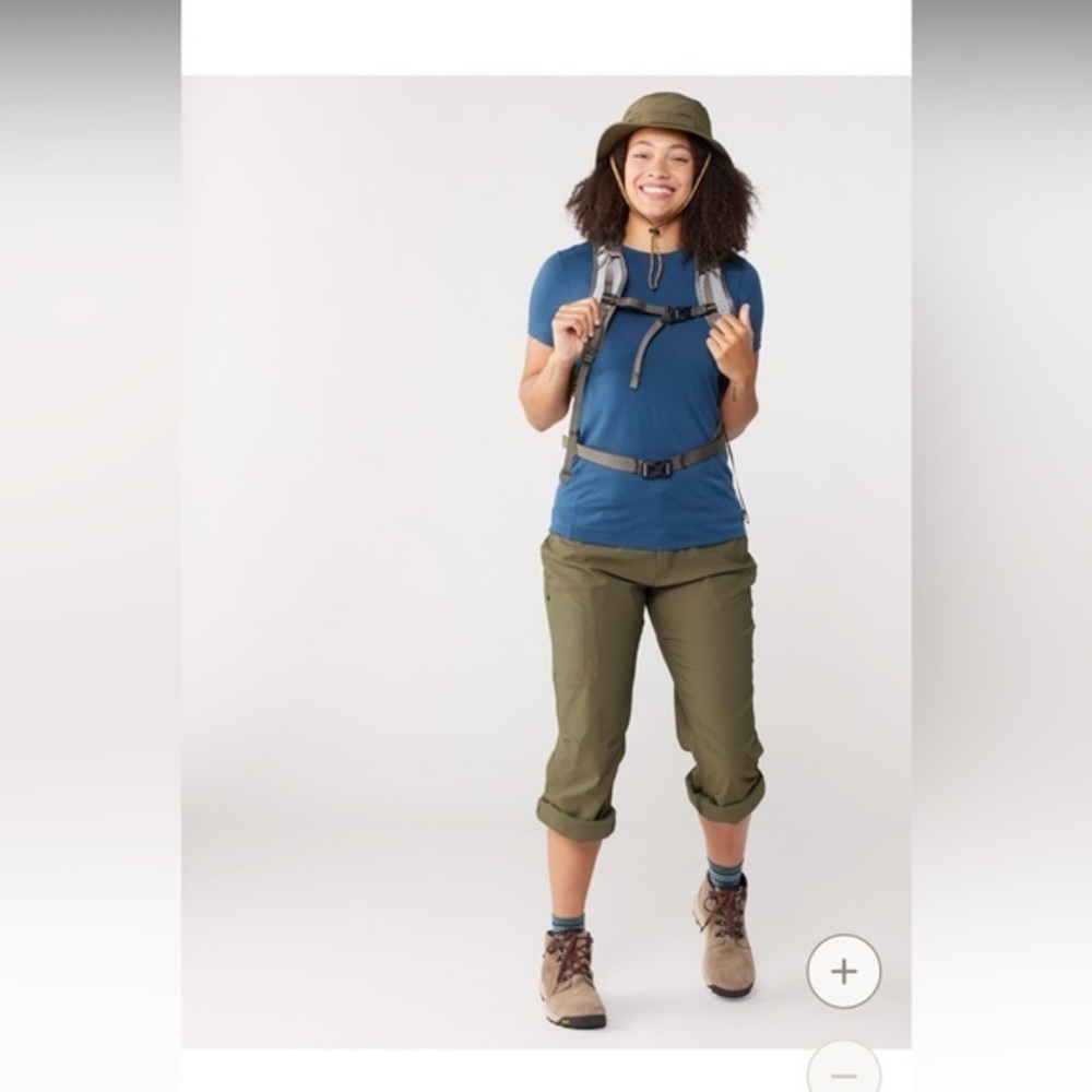 Prana Halle 2 roll up hiking pants size 14 women